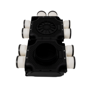 Luchtverdeelbox 10xØ90