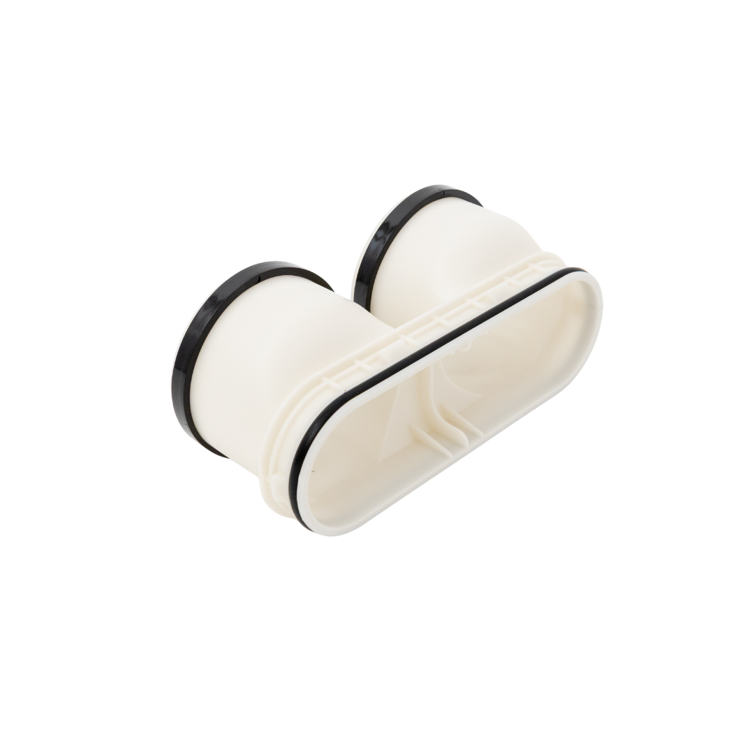 Aansluiting 2 x Ø90 (2)